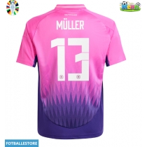 Tyskland Thomas Muller #13 Bortedrakt EM 2024 Kortermet